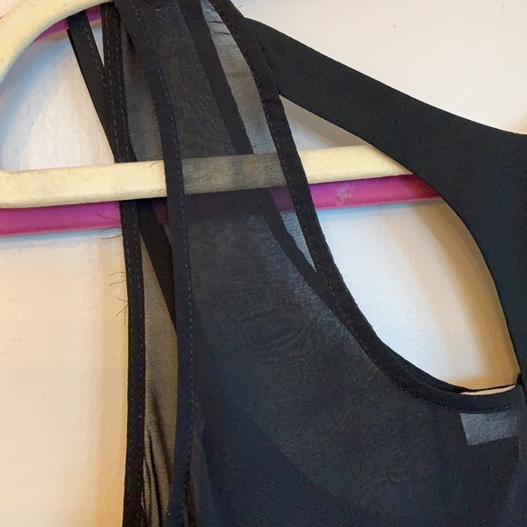 Finders Keepers racerback shirttail black dress - Picture 11 of 14